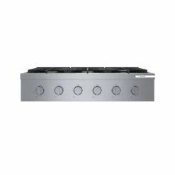 Bosch - Gas Cooktop - 18,000 BTU - 6 Burners - 36-in - Stainless Steel -Bosch Tools Sales 2022 30855260c L