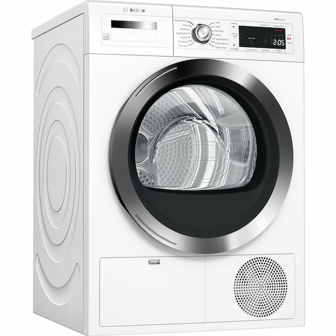 Bosch 800 Series Electric Condensation Dryer - 4 cu ft - White 3 Bosch 800 Series Electric Condensation Dryer - 4 cu ft - White - Image 3