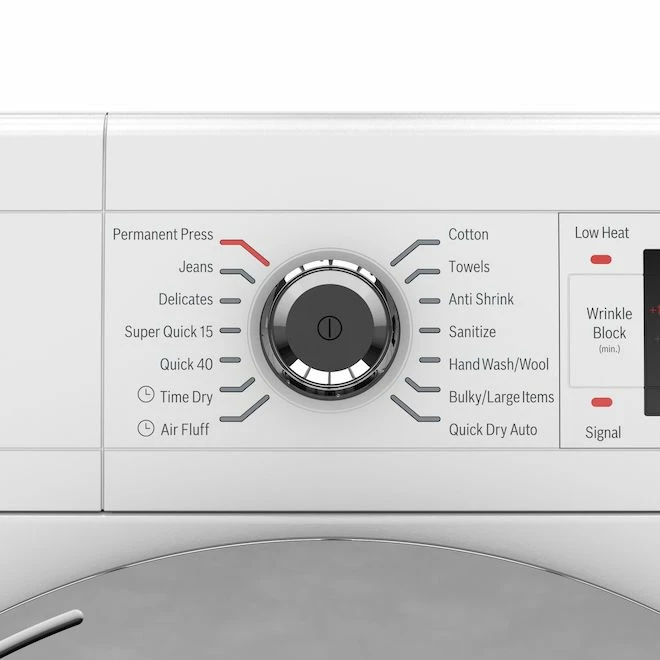 Bosch 800 Series Electric Condensation Dryer - 4 cu ft - White 4 Bosch 800 Series Electric Condensation Dryer - 4 cu ft - White - Image 4