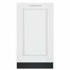 Bosch Built-In Dishwasher - 18-in Metal Stainless Steel and White