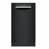 Bosch 300 Series Built-In Dishwasher - Metal 18-in 47 dBA Black