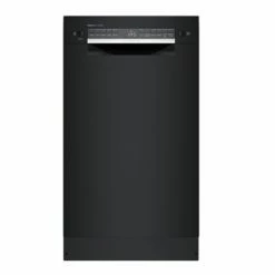 Bosch 300 Series Built-In Dishwasher - Metal 18-in 47 dBA Black