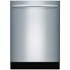 Bosch 800 Series Built-In Dishwasher 24-in Metal Stainless Steel