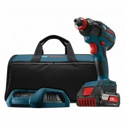 Bosch Brushless Impact Driver Kit - 18 V - 1/4" and 1/2"