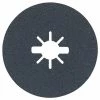 Bosch 60 Grit X-Lock Medium Grit Abrasive Fiber Discs - 4-1/2-in
