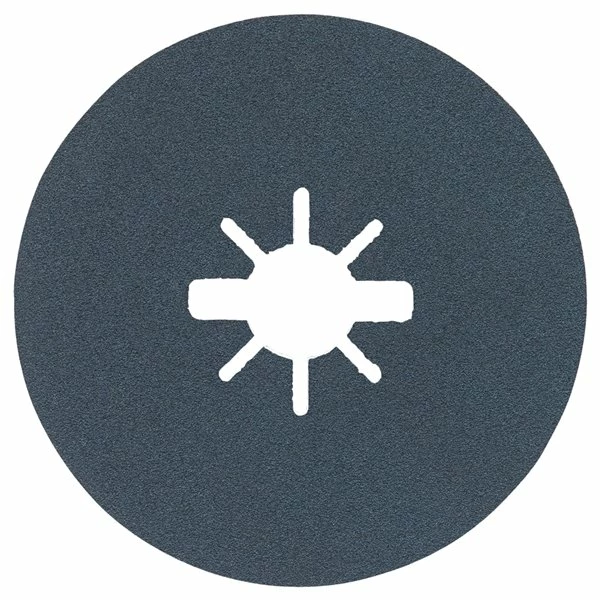 Bosch Grit X-Lock Fine Grit Abrasive Fiber Discs 120 grain - 25 pieces - 5-in 1 Bosch Grit X-Lock Fine Grit Abrasive Fiber Discs 120 grain - 25 pieces - 5-in