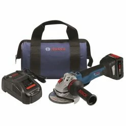 Bosch Brushless Connected Angle Grinder Kit - 14-1/2-in - 8 V