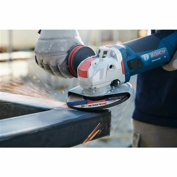 Bosch X-Lock Ergonomic Angle Grinder with Paddle Switch - 4 1/2-in 5 Bosch X-Lock Ergonomic Angle Grinder with Paddle Switch - 4 1/2-in - Image 5