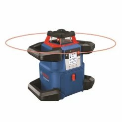 Bosch GRL4000-80CH 4000-ft Red Beam Self-Levelling Rotary 360° Laser Level Kit with Hard Case