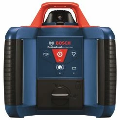 Bosch GRL1000-20HVK 1000-ft Red Beam Self-Levelling Rotary 360° Laser Level Kit with Plumb, Level and Square Display -Bosch Tools Sales 2022 330891839 AlternateImage2 l