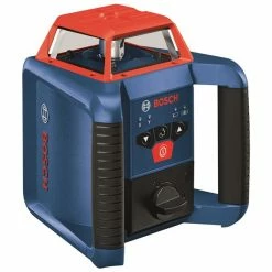 Bosch GRL2000-40HK 2000-ft Red Beam Self-Levelling Rotary 360° Laser Level Kit with Hard Case -Bosch Tools Sales 2022 330891874 AlternateImage2 l
