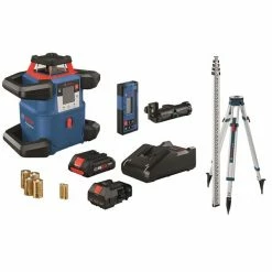 Bosch GRL4000-80CHK 4000-ft Red Beam Self-Levelling Rotary 360° Laser Level Kit with Hard Case